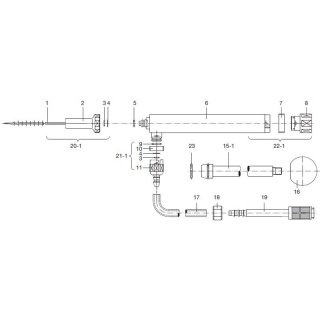 Lakespritze T.2 Kanülenhalter