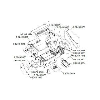 SM-140 Schleifbandsatz P120