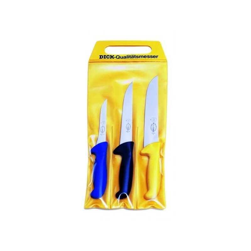 DICK ERGOGRIP Gekrösemesser – Blau, 28 Cm, Mit Rutschfestem Griff Und Fingerschutz