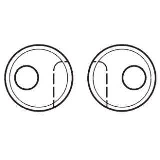 TW-E Zylinderhalter links und, rechts / Ersatz