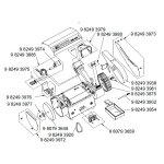 SM-140 ET. 3875 Kontaktscheibe komplett, ø 200 x...