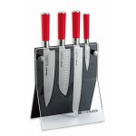 Acryl Messerblock 4 Knives 4 teilig Red Spirit F. Dick