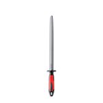 Dick Wetzstahl RegularCut mit 2K Griff rot/schwarz oval...
