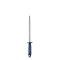 F. Dick Wetzstahl Scandic mit 2K Griff blau/schwarz vierkant 25 cm