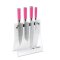 Messerblock 4Knives "Pink Spirit" Acryl-Messerblock von F. Dick