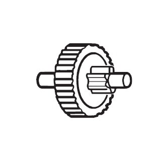TW-T.2351-1 Doppelstirnrad, 3-tlg.