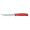 Allzweckmesser 11 cm mit Wellenschliff rot ProDynamic von Dick