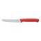 Allzweckmesser 11 cm mit Wellenschliff rot ProDynamic von Dick